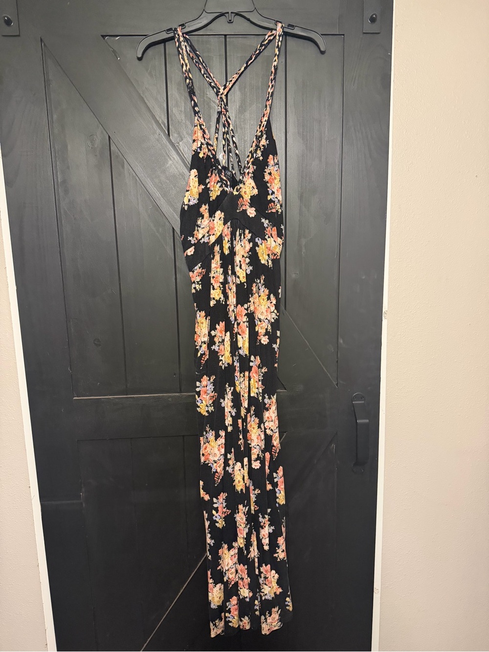 Forever 21 Plus Size Black Floral Blouse